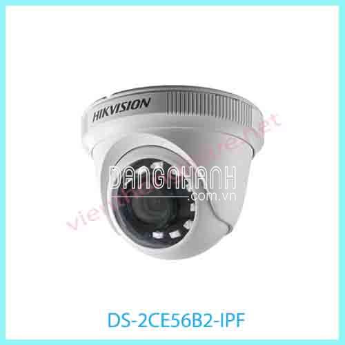 Camera HD-TVI Dome 4 in 1 hồng ngoại 2.0 Megapixel HIKVISION DS-2CE56B2-IPF