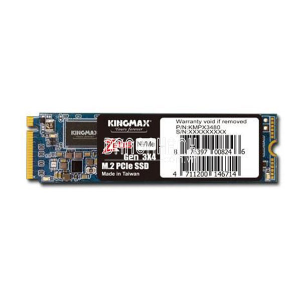 Ổ Cứng SSD KINGMAX Zeus 256GB PX3480 NVMe M.2 2280 PCIe Gen 3.0 X4