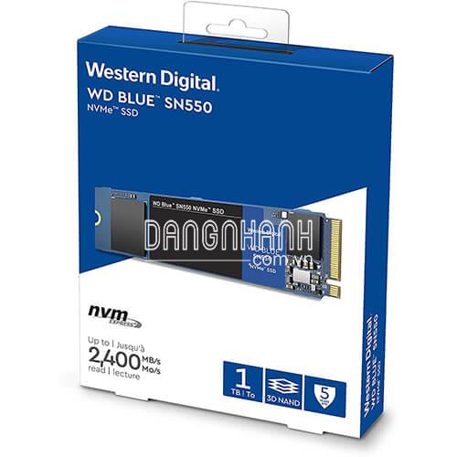 Ổ Cứng SSD Western WD Blue SN550 1TB M.2 2280 NVMe Gen3 X4