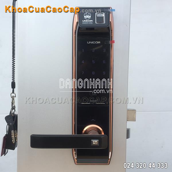 KHÓA CỬA VÂN TAY UNICOR UN-9000-BWSK