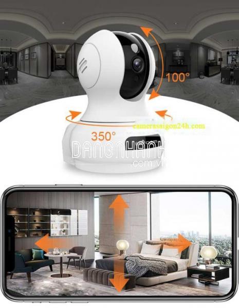 Camera IP Ebitcam E3 (2.0MP) đã bao gồm công lắp và thẻ nhớ 32Gb