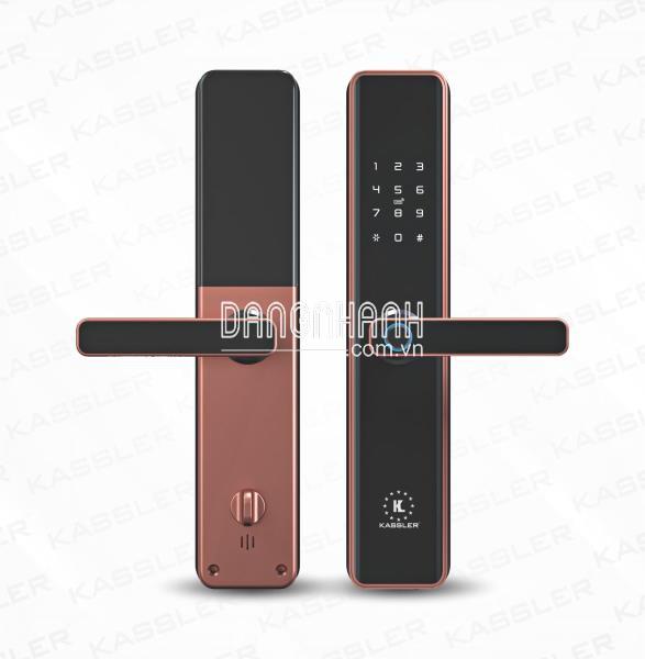 KHÓA CỬA VÂN TAY - WIFI KASSLER KL-669 COPPER