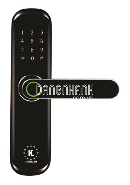 KHÓA VÂN TAY KASSLER KL-666 ( APP BLUETOOTH, TRỌN GÓI LẮP ĐẶT)