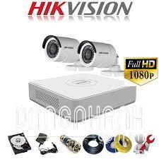 Trọn Bộ 02 Camera – HIKVISION – fullHD 1080p