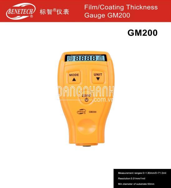 MÁY ĐO ĐỘ DÀY LỚP PHỦ MODEL: GM 200A