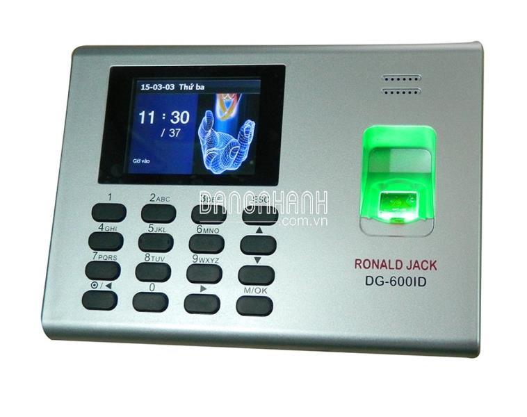 Máy chấm công kiểm soát cửa vân tay Ronald jack DG-600BID