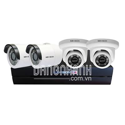 Bộ KIT 4 camera IP KBVISION KIT4