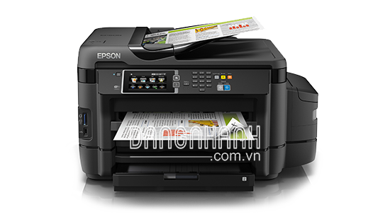 Máy in phun màu đa chức năng Epson L1455 (In, Scan, Copy, Fax với ADF, tiếp mực ngoài chính hãng.)