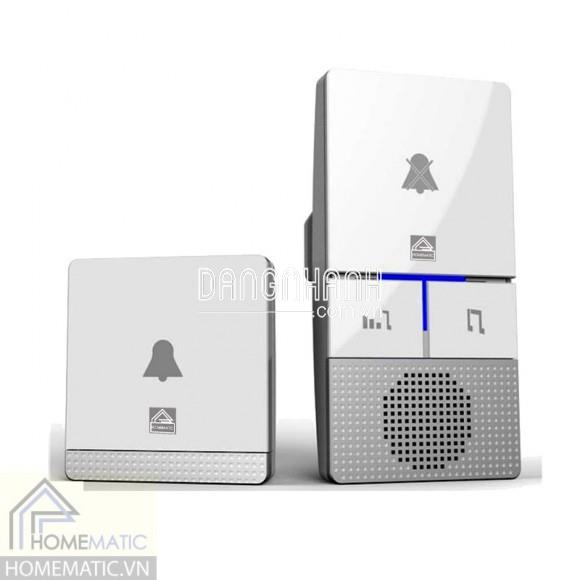 CHUÔNG KHÔNG DÂY KHÔNG DÙNG PIN HOMEMATIC HBM08