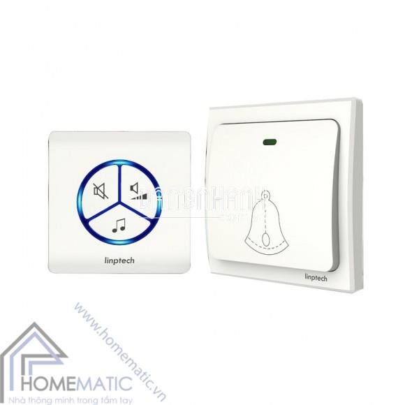 CHUÔNG KHÔNG DÂY, KHÔNG DÙNG PIN LINPTECH LP100SW