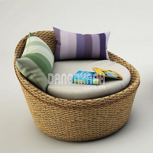 Round Rattan Chair M & Veins