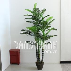 Cây dừa giả trang trí nội ngoại thất cao 2m (chưa chậu)