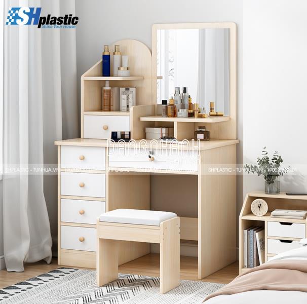 MẪU BÀN TRANG ĐIỂM PHONG CÁCH CỔ ĐIỂN SHPLASTIC TL17