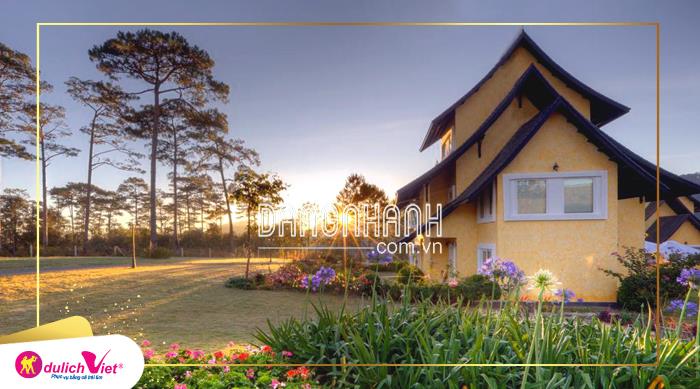 Du lịch Cao Cấp Đà Lạt - QUE Garden Khu Nghỉ Dưỡng Binh An Village từ Sài Gòn