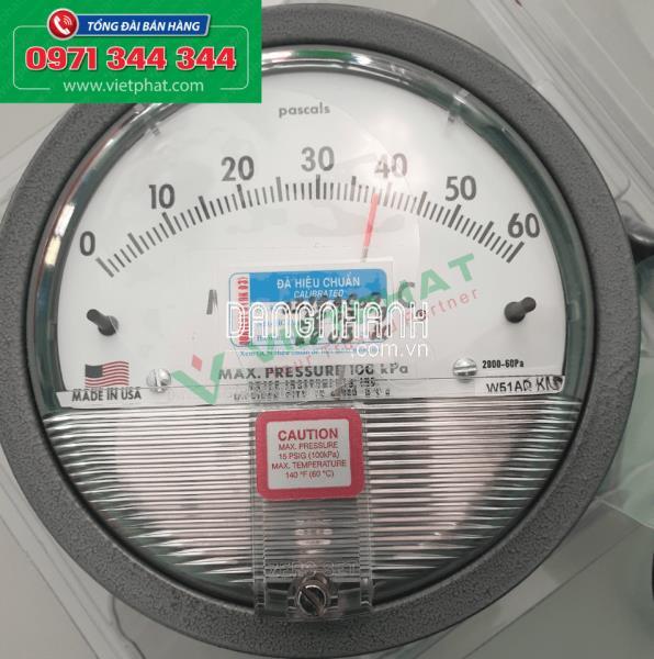 ĐỒNG HỒ ĐO CHÊNH ÁP PHÒNG 0-60PA