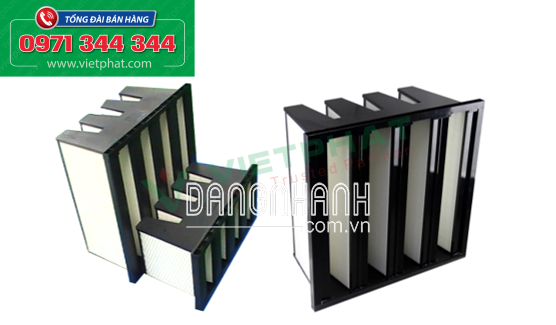 Lọc HEPA dạng V-Bank là một dạng lọc khí như lọc HEPA