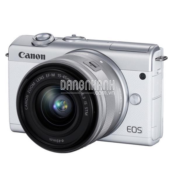 MÁY ẢNH CANON EOS M200 KIT EF-M15-45MM F3.5-6.3 IS STM/ TRẮNG