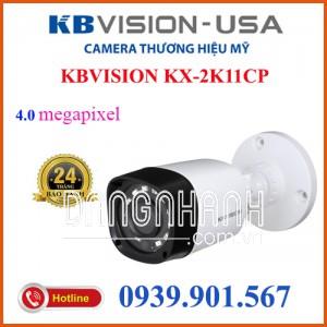 Camera HDCVI hồng ngoại 4.0 Megapixel KBVISION KX-2K11CP