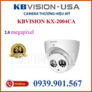 Camera Dome 4 in 1 hồng ngoại 2.0 Megapixel KBVISION KX-2004CA
