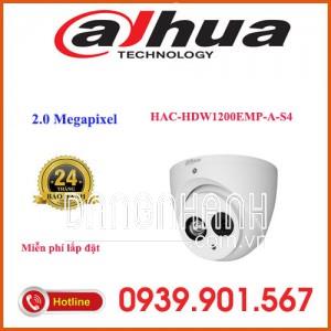 Camera Dome 4 in 1 hồng ngoại 2.0 Megapixel DAHUA HAC-HDW1200EMP-A-S4