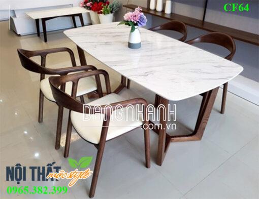 Bàn ghế ăn neva CF64 – Bộ bàn ăn đẹp sang trọng và đẳng cấp