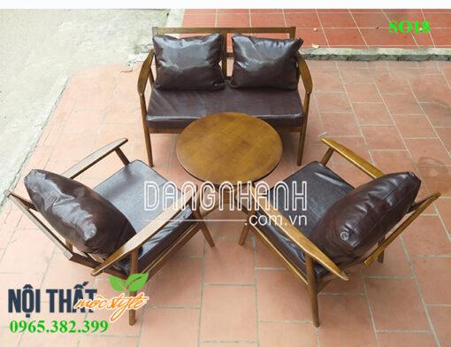 Bàn ghế sofa cafe SO18 Rẻ-Đẹp-Sang