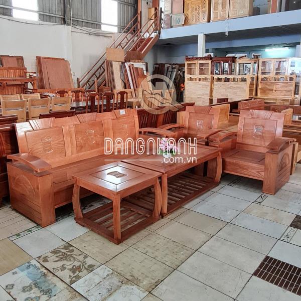 BỘ SOFA ĐỐI SỒI NGA PHUN MÀU - SP814