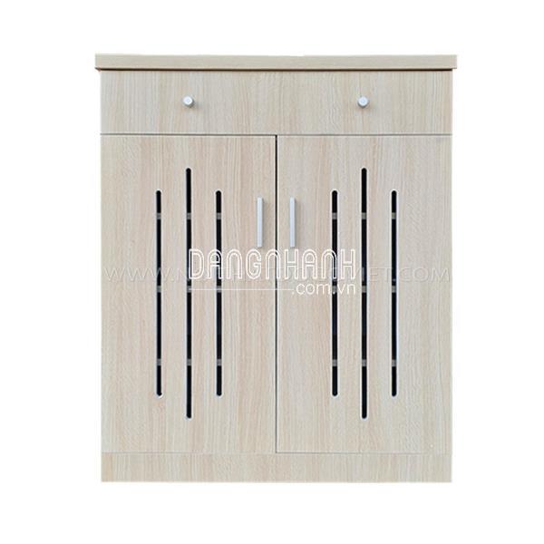 Tủ Giày Dép Gỗ Công Nghiệp Màu Kem Đẹp Giá Rẻ