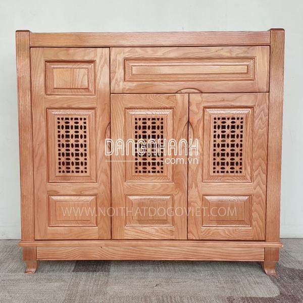 Tủ Cất Giày Dép Gỗ Sồi Nga Đẹp Giá Rẻ