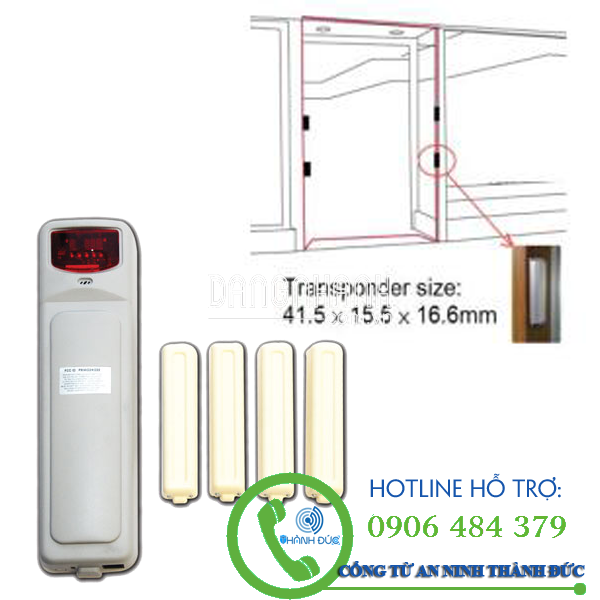 Cổng từ an ninh – Loại gắn khung cửa PG-6000C