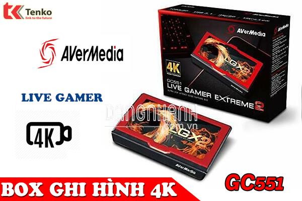 Bộ Ghi Hình HDMI 4K - Live Stream Avermedia