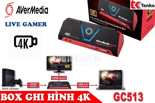 Hộp Ghi Hình HDMI 4K - AVERMEDIA LIVE