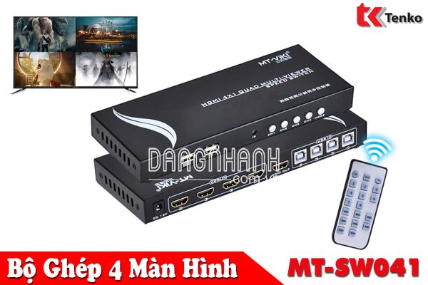 Bộ ghép 4 HDMI ra 1 màn hình MT-VIKI MT-