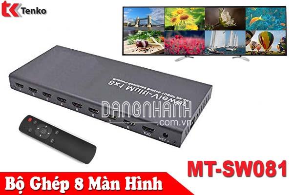 Bộ Gộp Switch HDMI 8 Vào 1 Ra MT-SW081