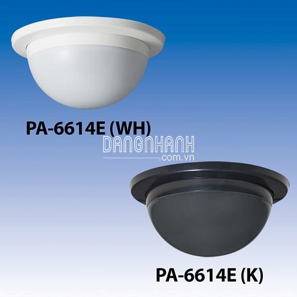 PA-6614E. Đầu báo hồng ngoại, quét 80°x14m, trong nhà.
