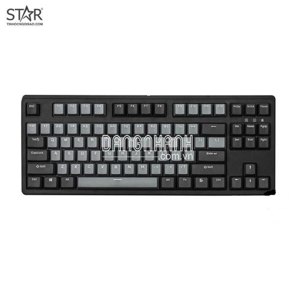 Bàn Phím Cơ E-Dra EK387 Pro Cherry Red Switch TKL (Đen)