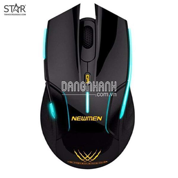 Chuột Không Dây Newmen E500 Wireless Gaming (Đen)