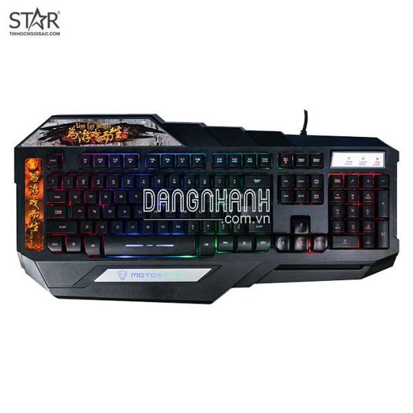 Bàn Phím Giả Cơ Motospeed K90L Led Gaming (Đen)