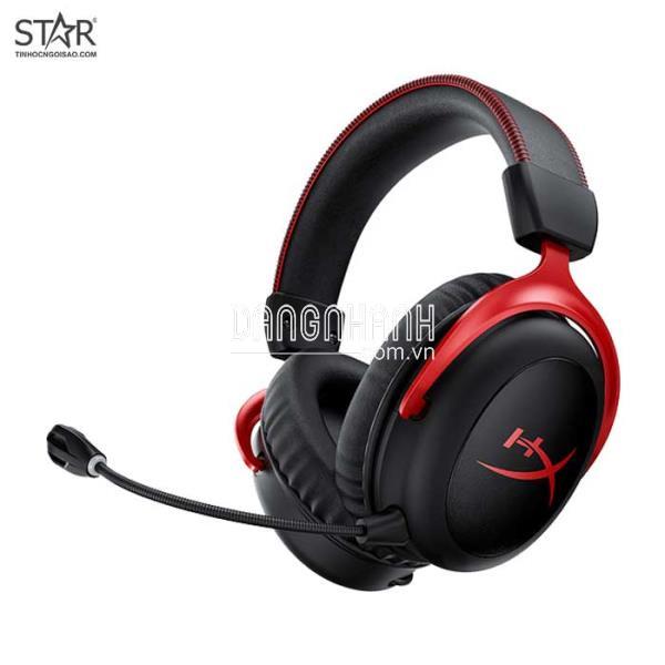 Tai Nghe Kingston HyperX Cloud II Wireless (HHSC2X-BA-RD/G) (Đen Đỏ)