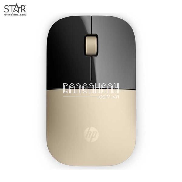 Chuột Văn Phòng Không Dây HP Z3700 Optical Wireless (Gold)