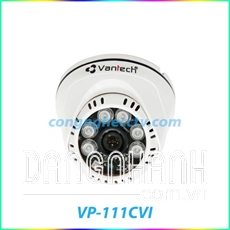 Camera HDCVI Dome hồng ngoại VANTECH VP-111CVI
