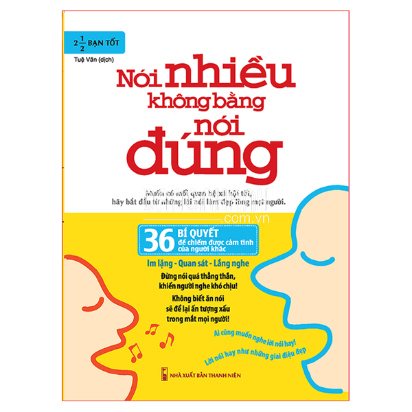 SÁCH: NÓI NHIỀU KHÔNG BẰNG NÓI ĐÚNG