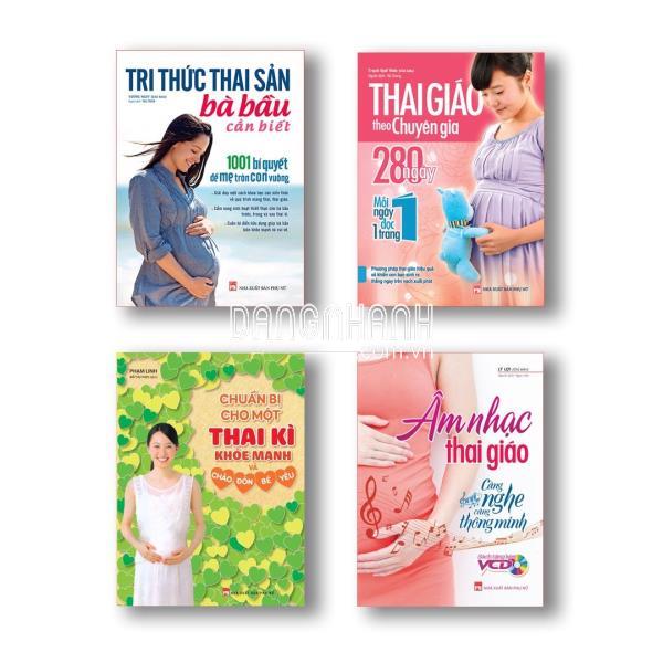 BOOKSET: 4 CUỐN SÁCH MANG THAI HAY NHẤT DÀNH CHO MẸ BẦU