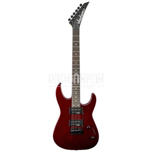 JACKSON JS12 DINKY METALLIC RED ELECTRIC GUITAR