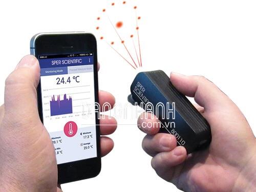 MÁY ĐO NHIỆT ĐỘ BẰNG ĐIỆN THOẠI 800110 – BLUETOOTH PHONE, TABLET