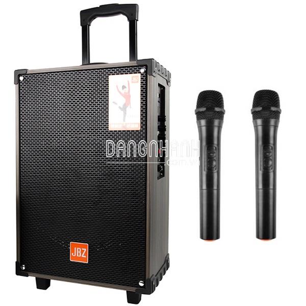 Loa kéo di động JBZ NE 109 tặng kèm 2 micro không dây