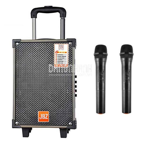 Loa kéo di động JBZ NE 107 tặng kèm 2 micro không dây