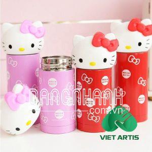 Bình Giữ Nhiệt Hình Hello Kitty Nghộ Nghĩnh BVA002