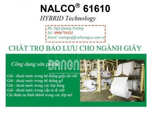 Chất trợ bảo lưu Nalco Bulletin 61610