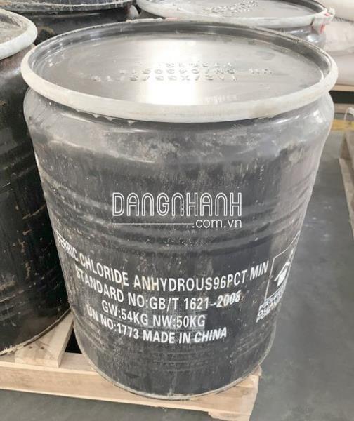 Phèn sắt III clorua FeCl3, Trung Quốc, 50 kg/thùng